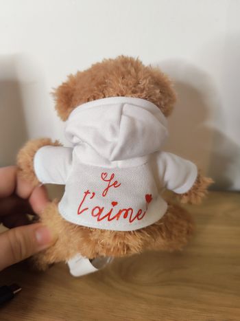 Peluche personnalisé 