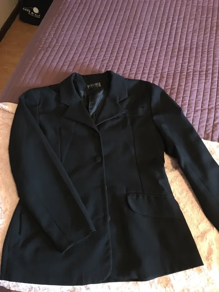 Veste tailleur noire