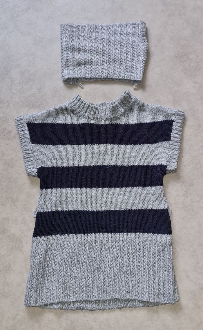 tunique hiver col amovible fille 2 ans - photo numéro 5