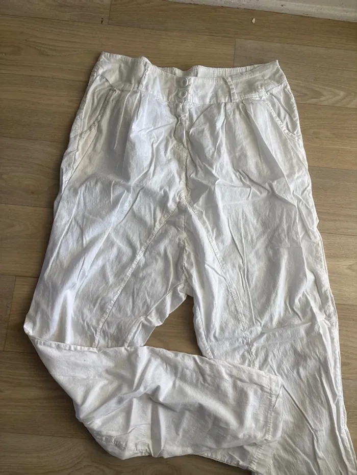Pantalon taille haute fin pour l’été taille : M 📦 - photo numéro 3