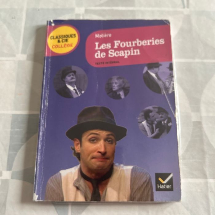 Livre - Les Fourberies de Scapin - Molière - bon état