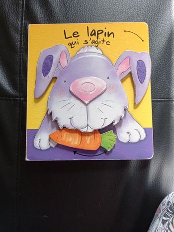Livre le lapin qui s'agite