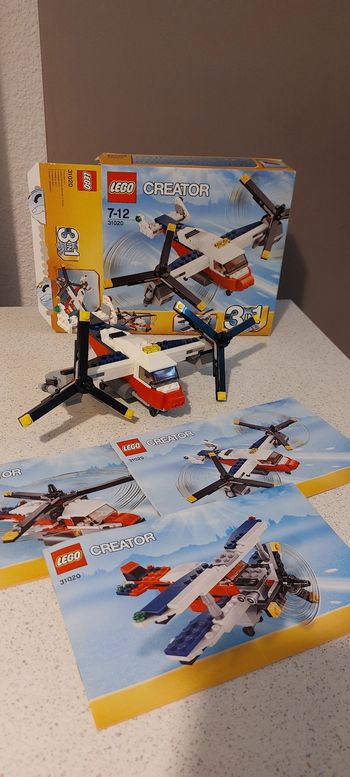 Lego creator avion/hélicoptère