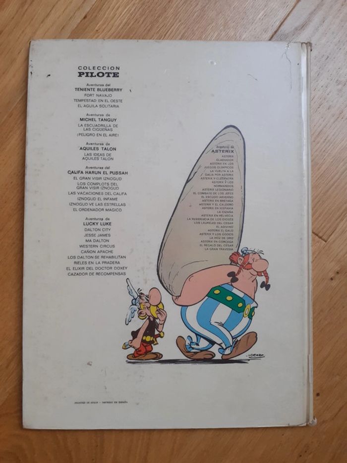 BD Una aventura Astérix - La gran Travesia - 1975 - photo numéro 2