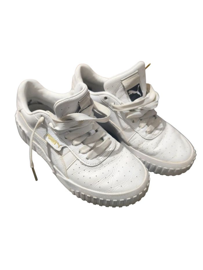Puma Cali en cuir blanc - Taille 38 - Bon état