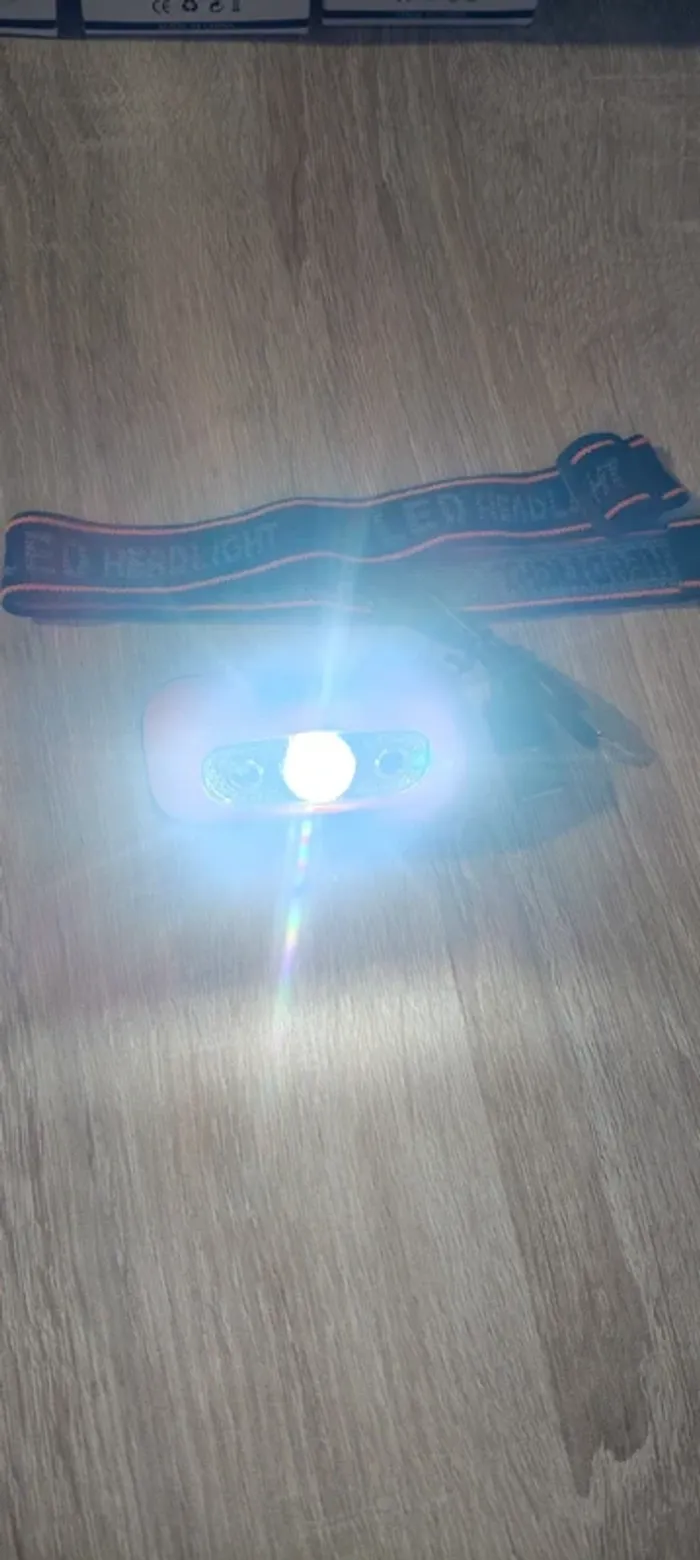 Lampe frontale rechargeable - photo numéro 2