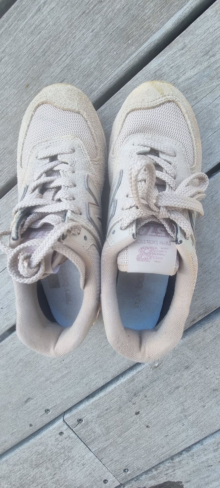 Baskets beige new balance 37 - photo numéro 6