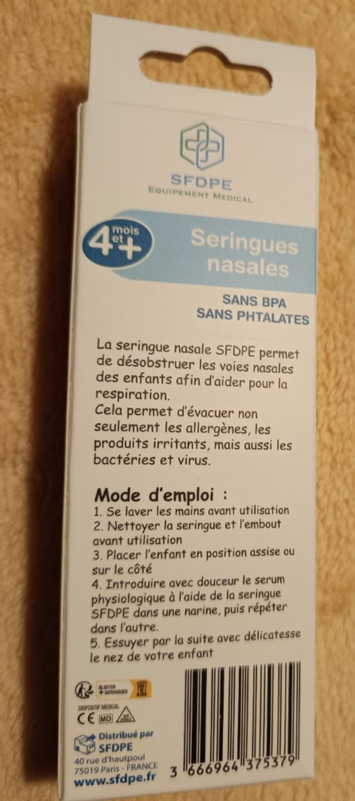 2 Seringue nasales bébé - photo numéro 2