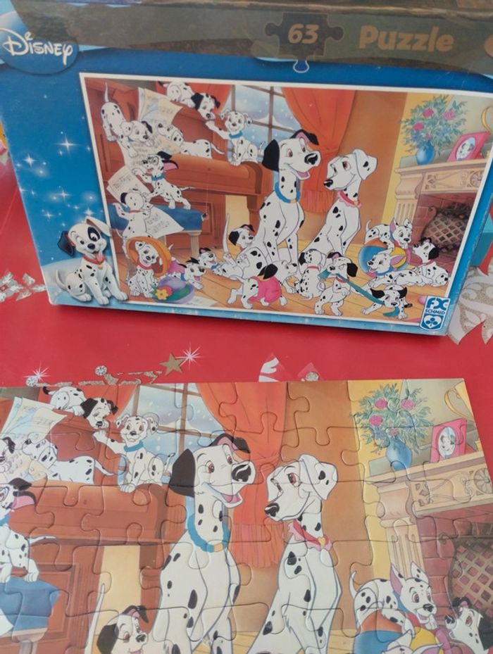 Puzzle les dalmatiens 63pieces - photo numéro 2