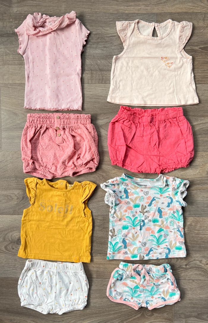 Lot printemps/été taille 3 mois (22 articles) H&M Catimini Kiabi la Cie des Petits Dirkje tex - photo numéro 2