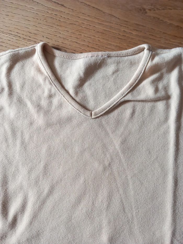 Tee-shirt coton beige T36 la redoute - photo numéro 2