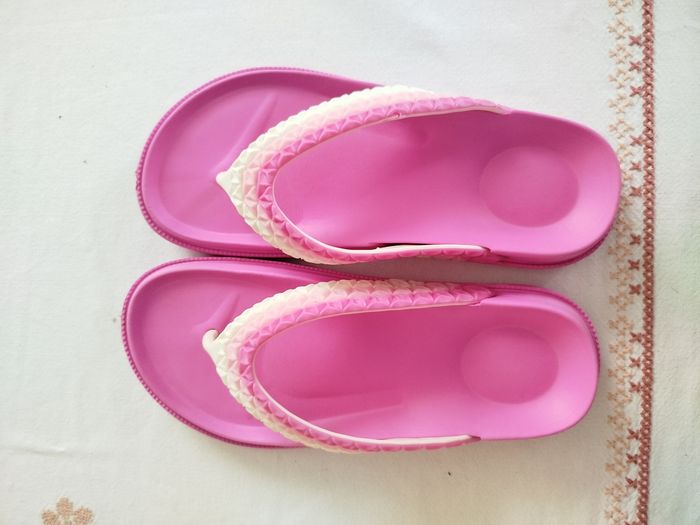 Claquettes tongues  rose fille 35 confort orthopédique