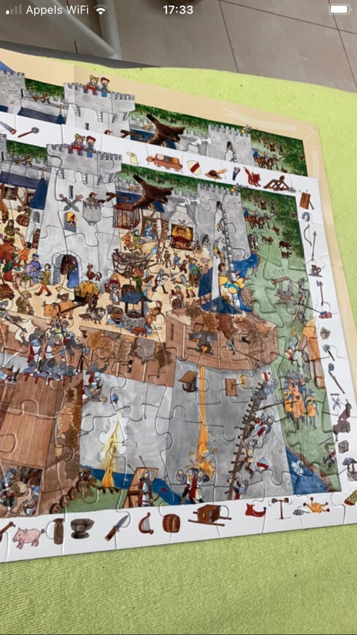 Puzzle, observation, château fort djeco - photo numéro 7