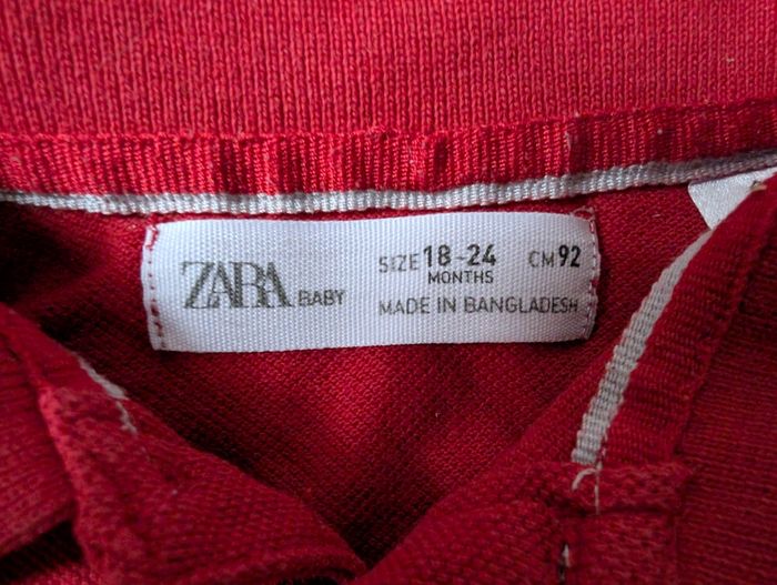 Polo rouge - photo numéro 3