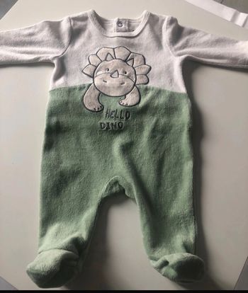 Pyjama garçon Dino un mois gémo