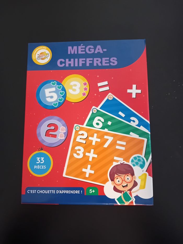 Jeu méga chiffres neuf