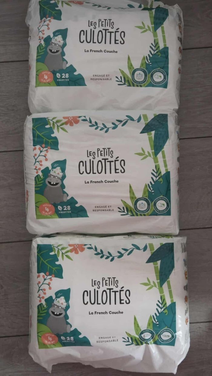 Couches les petits culottés taille 4