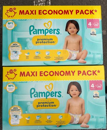 180 couches Pampers Neuves  