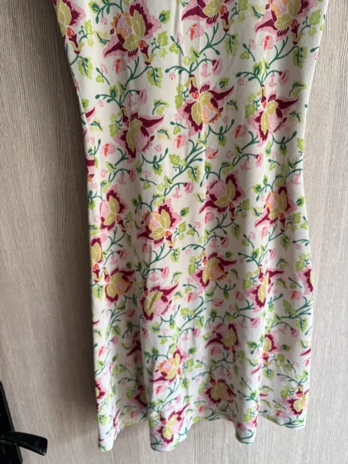 🌸 Robe polo florale Diane Von Fürstenberg – Taille S (36/38) - photo numéro 8