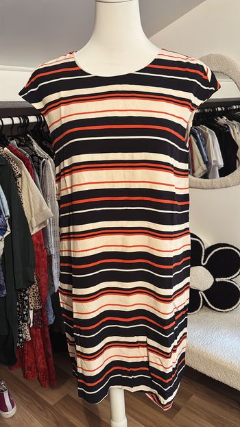 Robe à rayures Mango T36