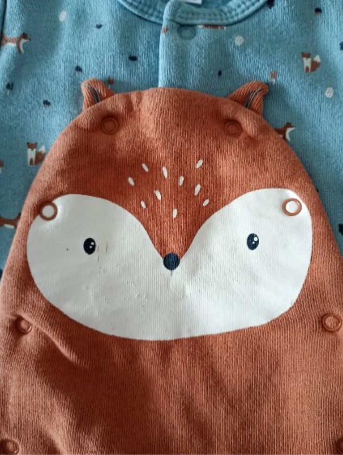 Pyjama bébé molletonné vertbaudet 3 mois - photo numéro 2