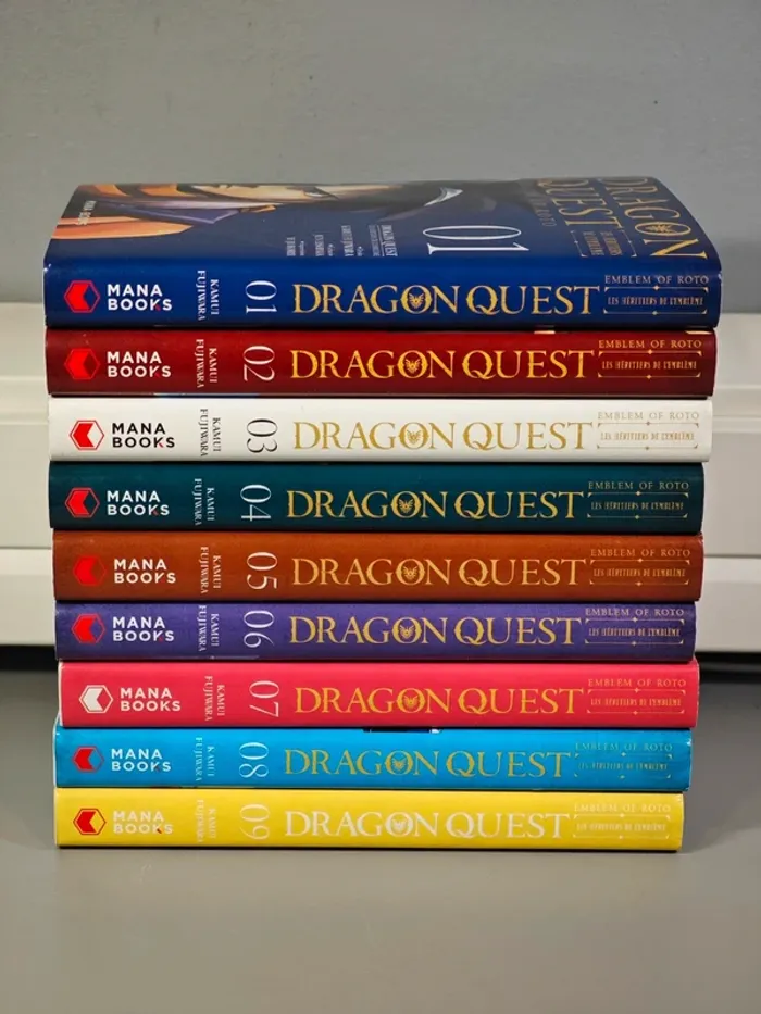 Lot Manga Dragon Quest : les héritiers de l'emblème 1 à 9 VF - photo numéro 2