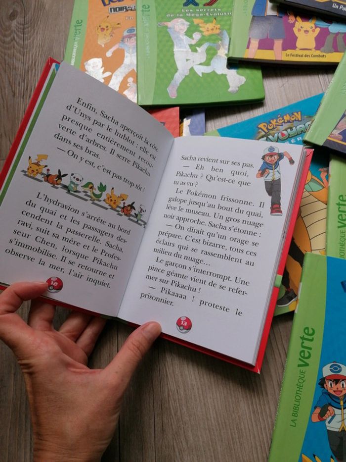 Lot 13 livres Pokémon - photo numéro 3