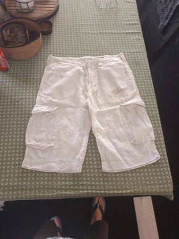 Bermuda en lin Kaporal taille 42 homme