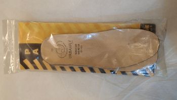 Semelles en cuir, taille 39