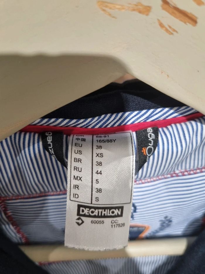 veste de concours fouganza bleu marine taille 38 - photo numéro 4