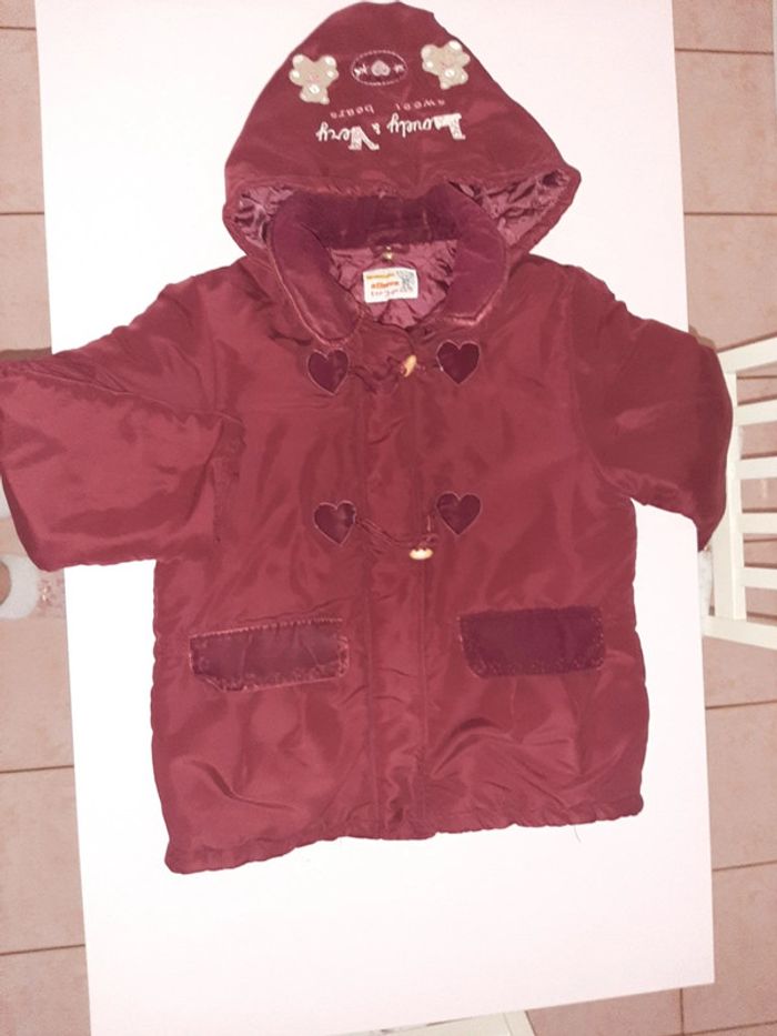 Manteau rebrodé  fille taille 8 ans