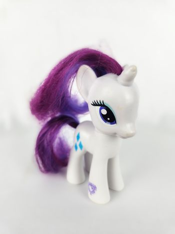 My Little Pony MLP Rarity - G4 Licorne Blanche Crinière Violette