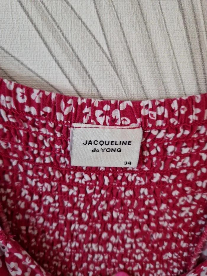 Jolie robe d'été rose taille 34 - photo numéro 3