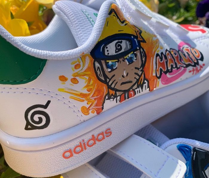 Basket Customisées Naruto - photo numéro 3