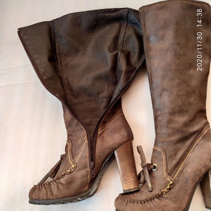 Bottes italiennes en cuir p38 - photo numéro 6