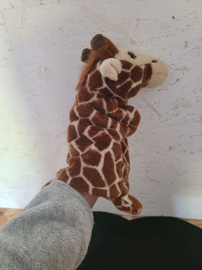 doudou marionnette girafe - photo numéro 2