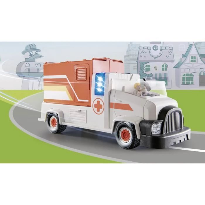 PLAYMOBIL 70913 - DUCK ON CALL - Ambulance - photo numéro 5