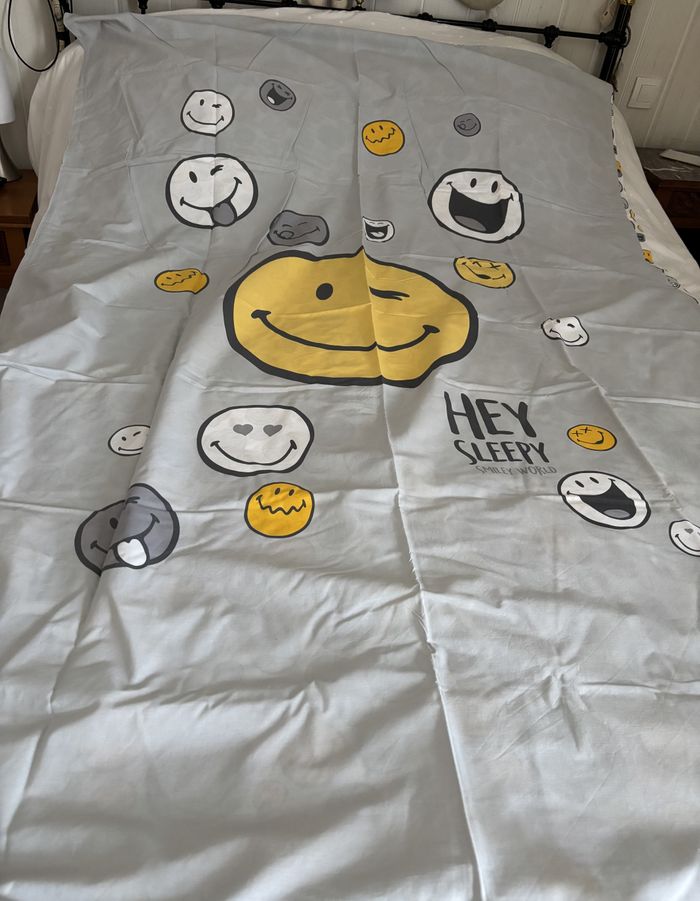 HOUSSE DE COUETTE SMILEY - photo numéro 2