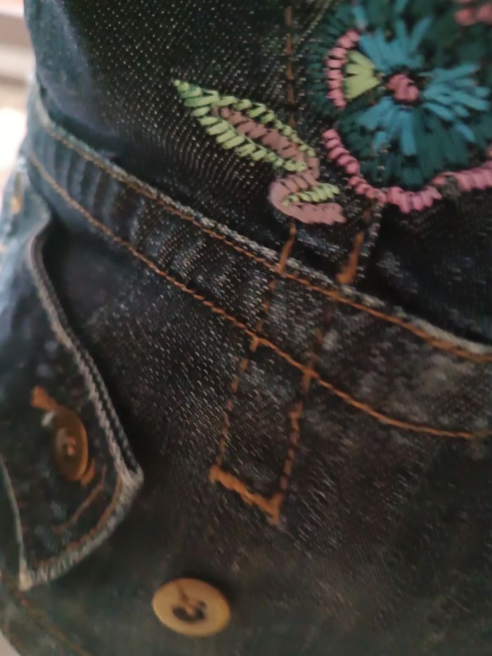 Veste jean femme t 38/40 - photo numéro 8