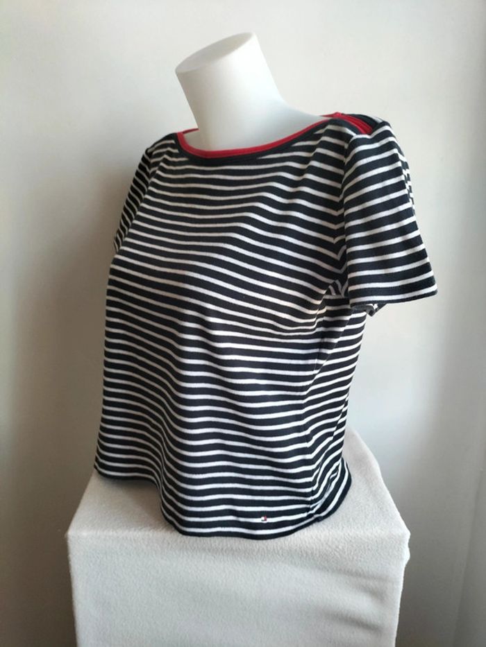 T Shirt Marinière Femmes Tommy Hilfiger - XL - photo numéro 4