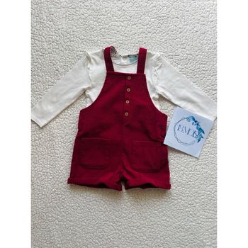 Ensemble salopette tee-shirt taille 18 mois Obaïbi