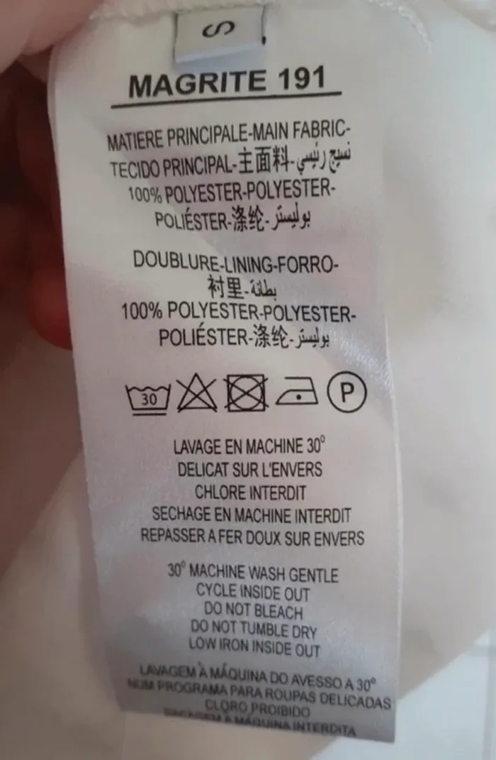 Blouse Magrite cache-coeur sans manches Le Temps des Cerises taille S neuve - photo numéro 4