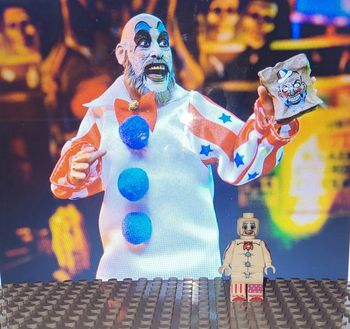 Minifigure / Figurine - Film d'horreur- La maison des mille morts - Captain Spaulding 🤡