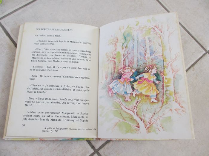 Livre enfant Les petites filles modèles – Comtesse de Ségur - photo numéro 3