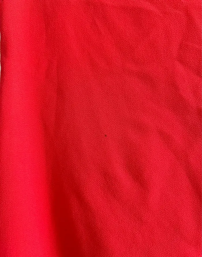 Top peplum débardeur avec perles corail/rouge T36 made in Italy - photo numéro 8