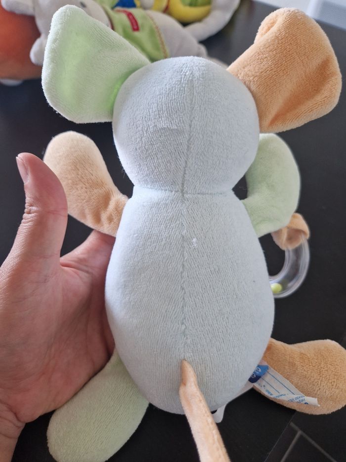 Peluche hochet sucre d'orge - photo numéro 3