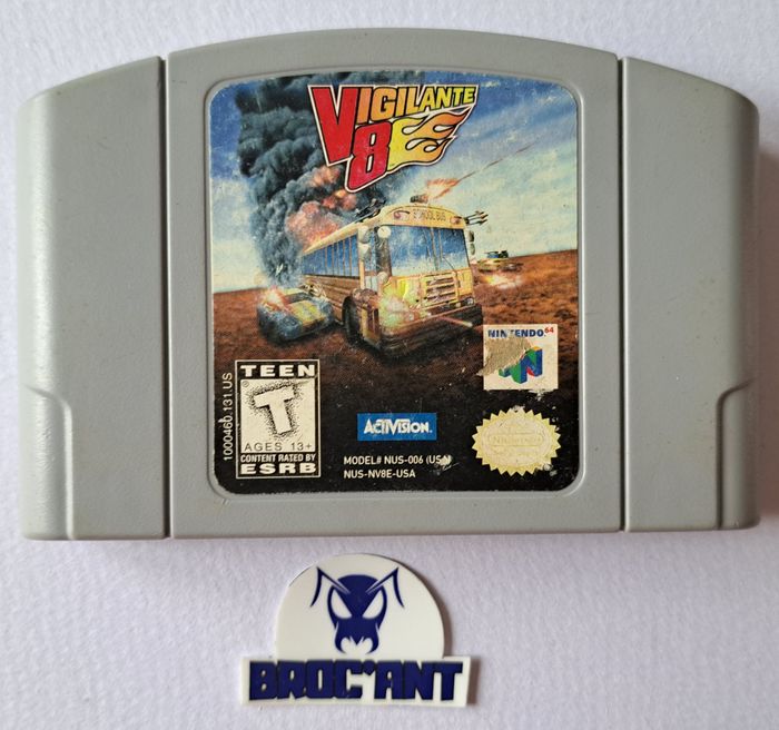 Vigilante 8 USA Nintendo 64 N64 ntsc usa