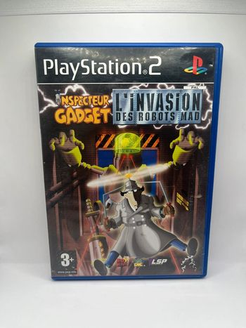 Inspecteur Gadget L’invasion Des Robots Mad PS2 PlayStation 2 No Manual