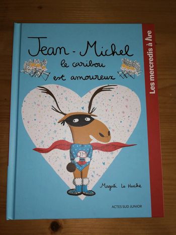 Livre McDo Jean Michel le caribou est amoureux