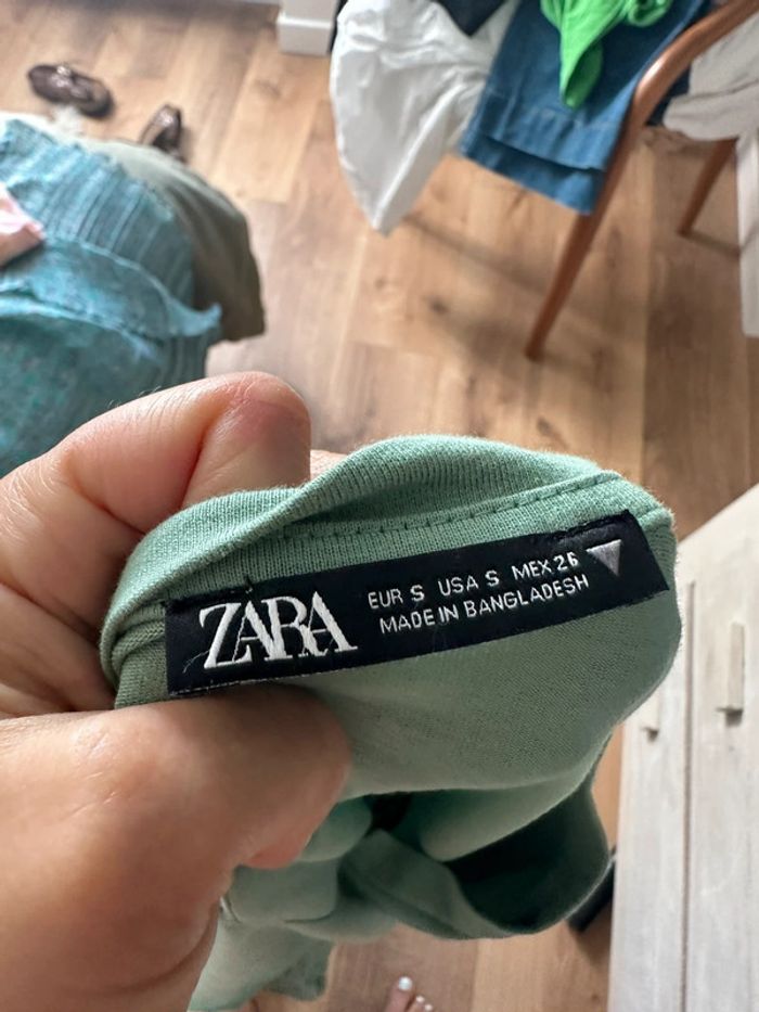 Robe Zara vert d’eau 🥝 - photo numéro 5